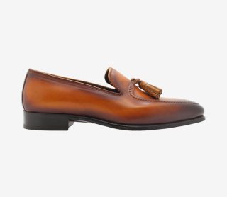 Heel & Buckle Plain Tasselled Loafers Casual Shoes